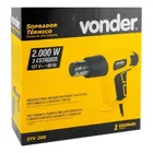 Soprador Térmico Vonder 2000w Stv200 3 Estágios + Acessórios Voltagem